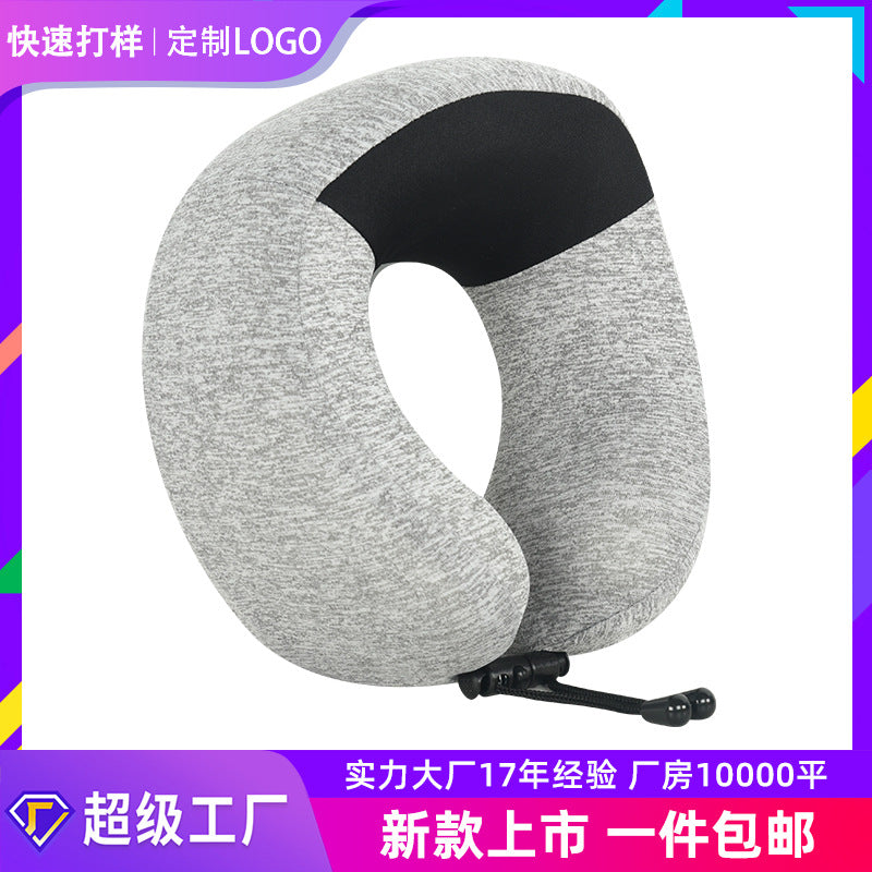 Memory Foam U-Shaped Neck Pillow for Travel and Support