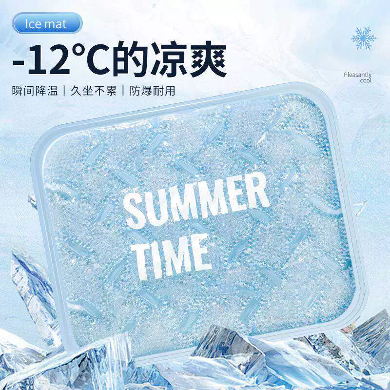 Laptop Cooling Ice Pack Pad for Notebooks and Tablets, Reusable Water-Filled Cooling Mat