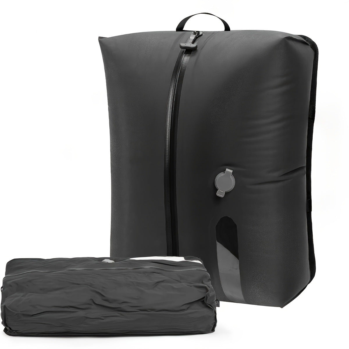 Travel Compression Packing Cubes Vacuum Seal Bags for Clothes Luggage Organization