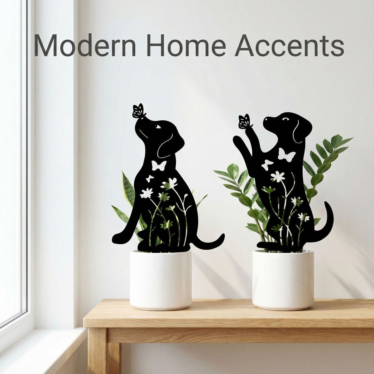 Metal Animal Garden Stake Outdoor Yard Lawn Art Decor