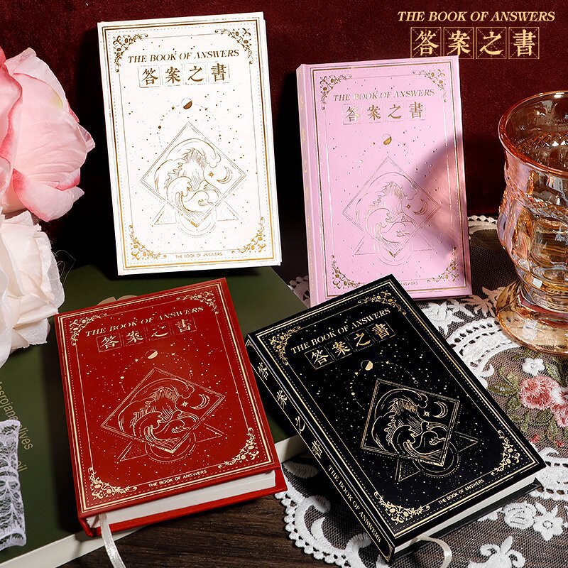 The Book of Answers Hardcover Journal for Students and Life Guidance