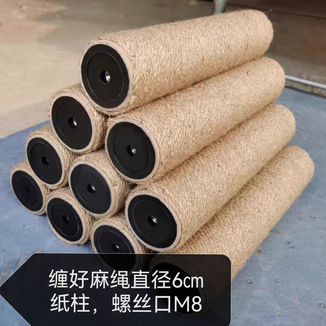 Sisal Cat Scratching Post Replacement Column for DIY Cat Trees and Climbers
