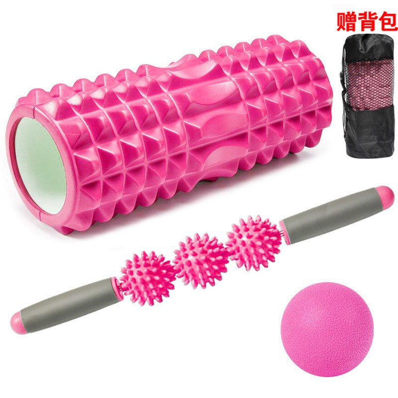 33cm Classic Wolf Tooth Yoga Column Massage Stick Fascia Ball Set Hollow Foam Roller Pilates Yoga Axis
