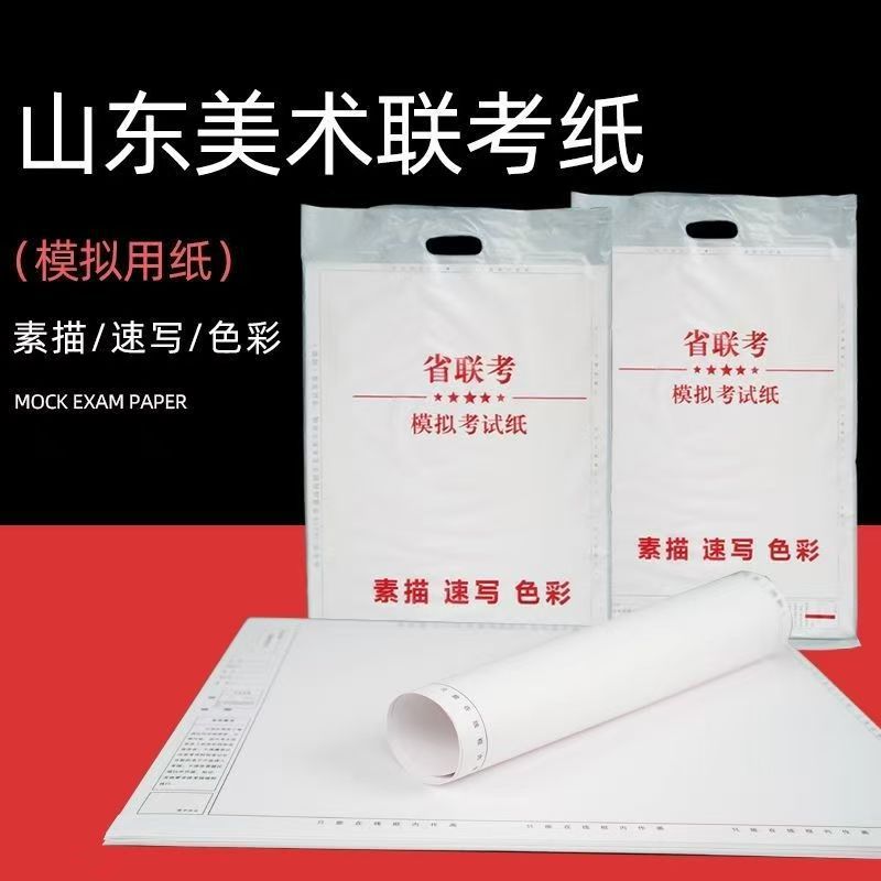 Sketch Paper for Art Exams, Thickened 4K Drawing Paper for Art Students