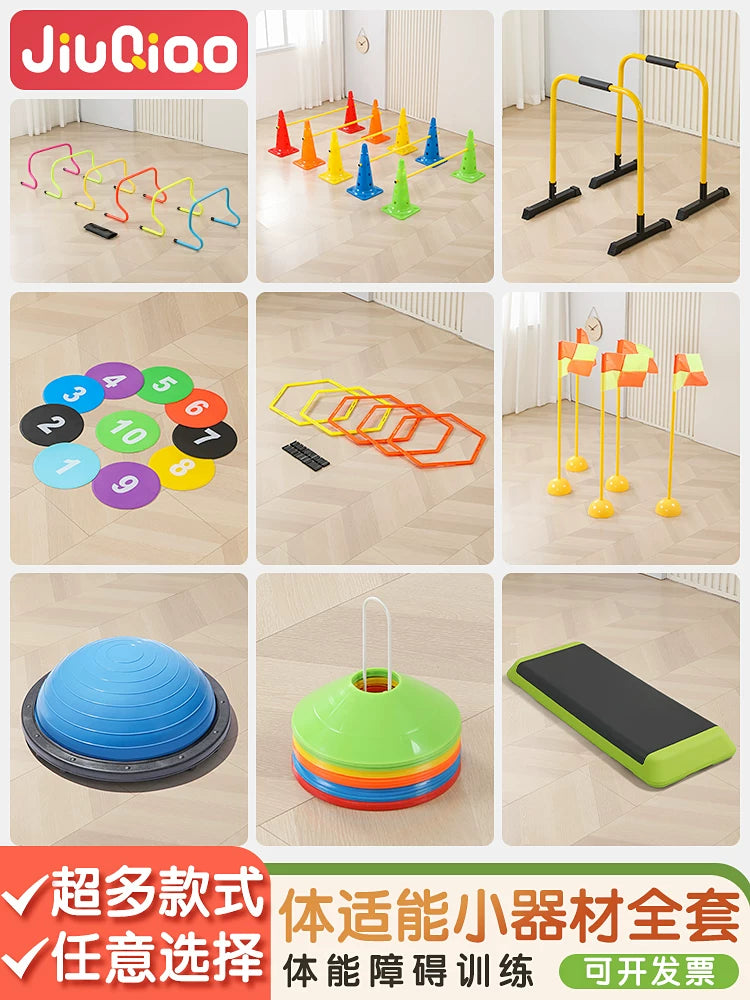 Kids Agility Training Set for Outdoor Play and Sensory Integration