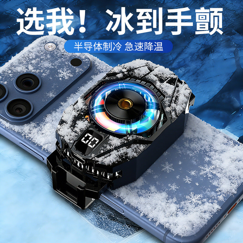 Semiconductor Phone Cooler Stand for Live Streaming and Desktop Use