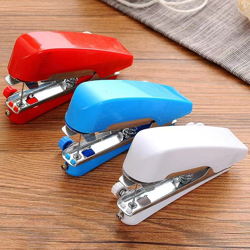 Mini Handheld Sewing Machine Portable Manual Stitch Tool for Quick Repairs