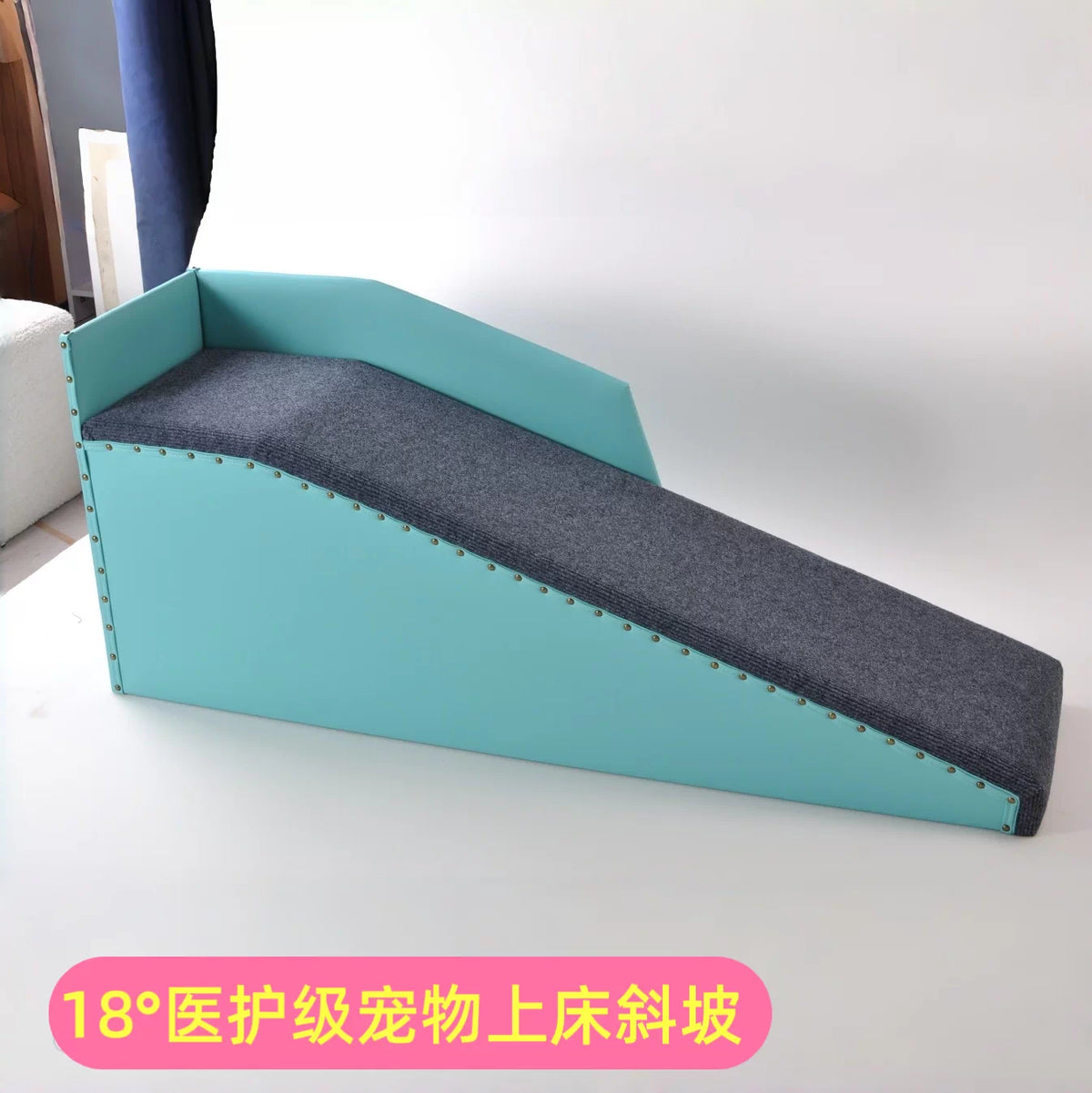 Pet Ramp Stairs for Dogs and Cats, Waterproof, Stain-Resistant, Joint Care, for Beds and Sofas