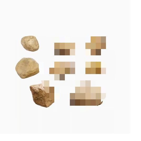 Yellow Hollow Artificial Rock Ornament for Landscaping