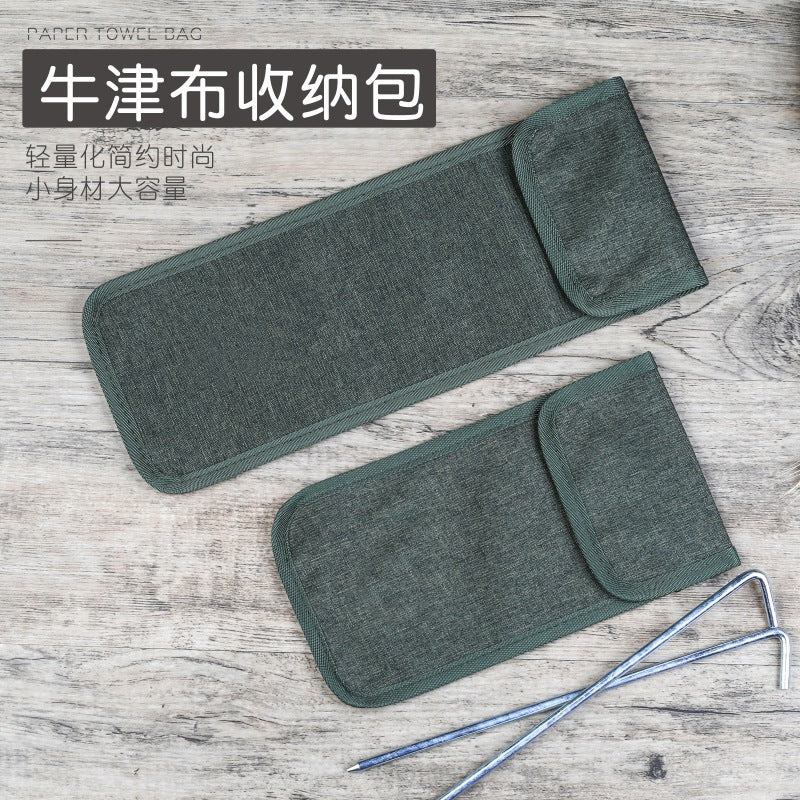 Portable Oxford Cloth Tent Peg Storage Bag for Outdoor Camping