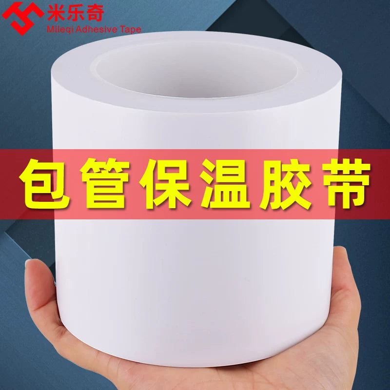 Pipe Insulation Wrap for Outdoor Water Pipes and Heating Lines, Decorative and Protective Cover