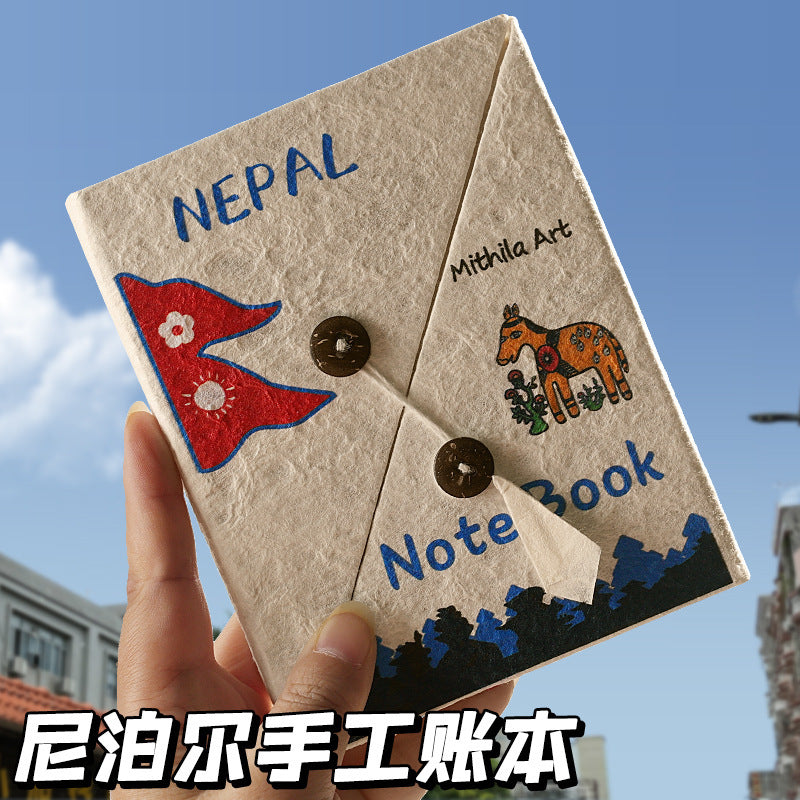 Nepalese Handmade Retro Journal Notebook for Students