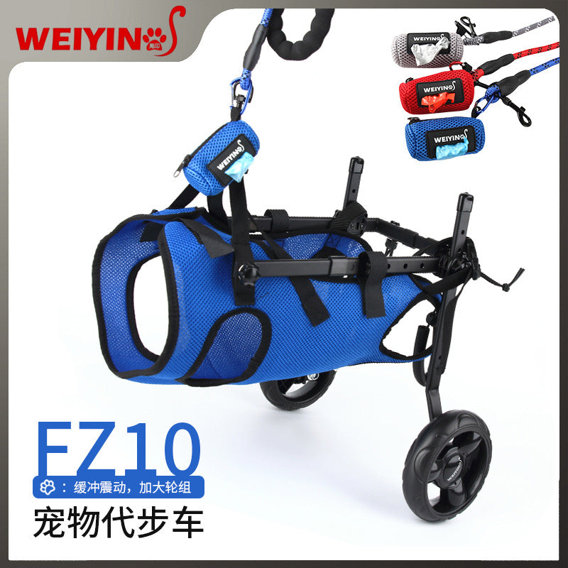 Pet Dog Wheelchair for Rehabilitation and Walking Assistance