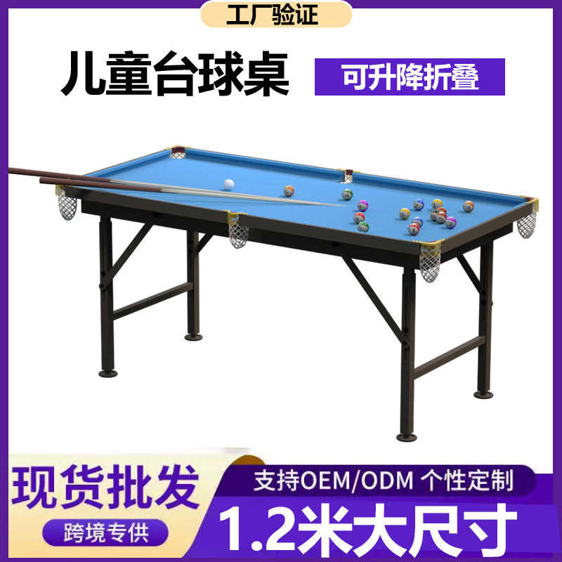 Mini Indoor Pool Table for Kids, Portable Desktop Billiards Game Set, Stress Relief Toy for Boys, Birthday Gift