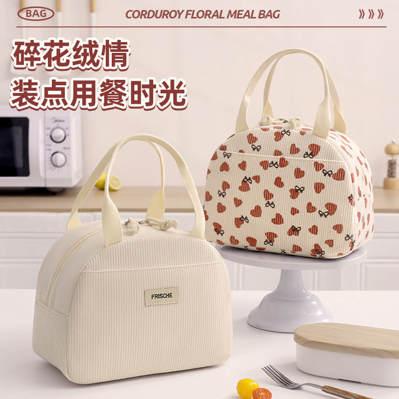 Insulated Lunch Bag for Work and School, Large Capacity Portable Meal Prep Tote
