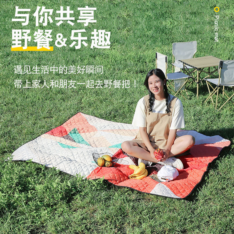 Ultrasonic Camping Picnic Mat Outdoor Foldable Waterproof Moisture-proof Pad