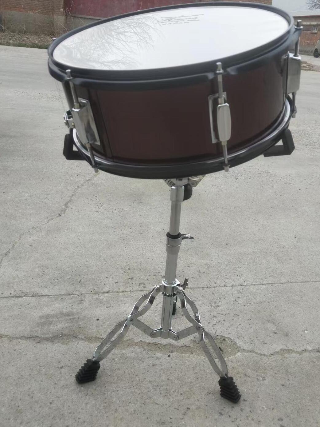 8-Inch Silent Drum Practice Pad Set with Stand for Snare Drum Training