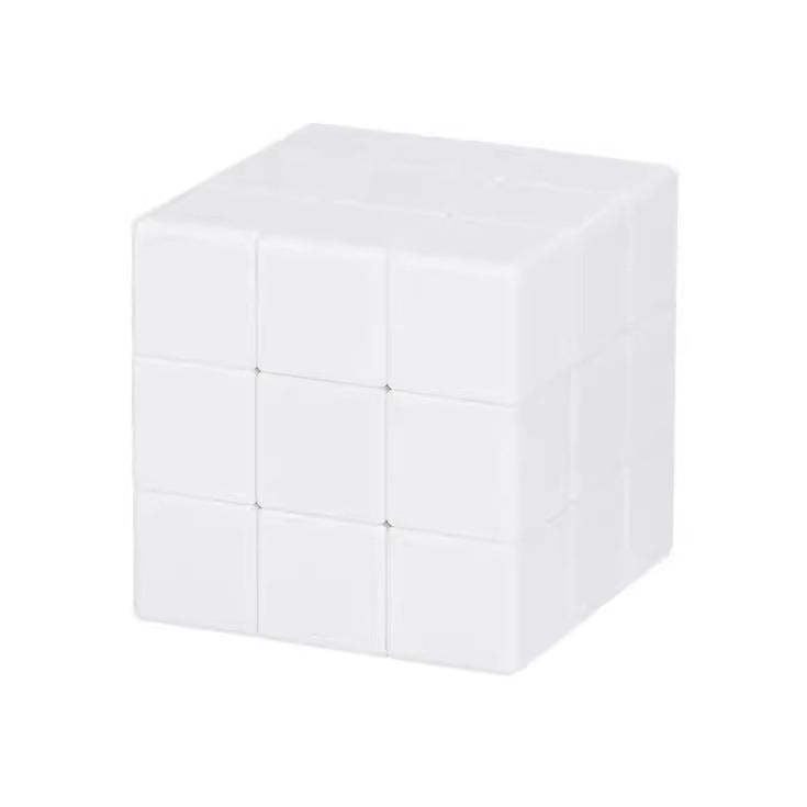 Seamless Blank Magic Cube for Custom Logo Printing, ABS Stress Relief Educational Toy