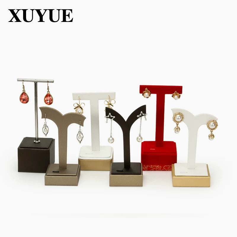 Jewelry Display Stand Earring Holder for Retail Store Showcase, T-Bar and Y-Bar Designs