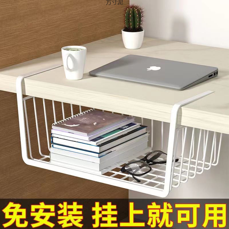 Over-the-Cabinet Door Hanging Storage Basket Organizer for Kitchen and Bedroom