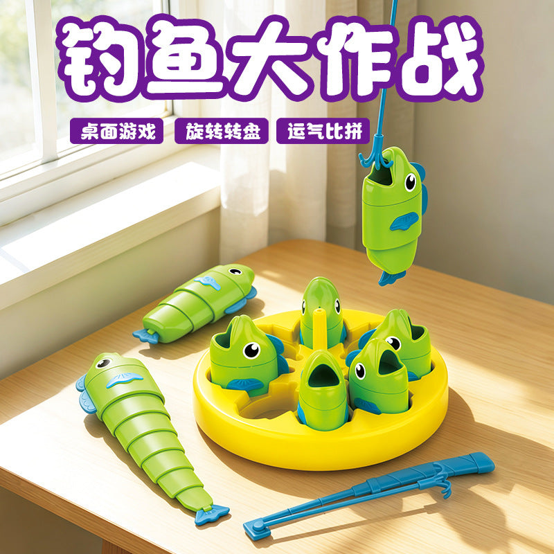 Fishing Master Telescopic Rod Toy for Kids, Educational Parent-Child Interactive Game