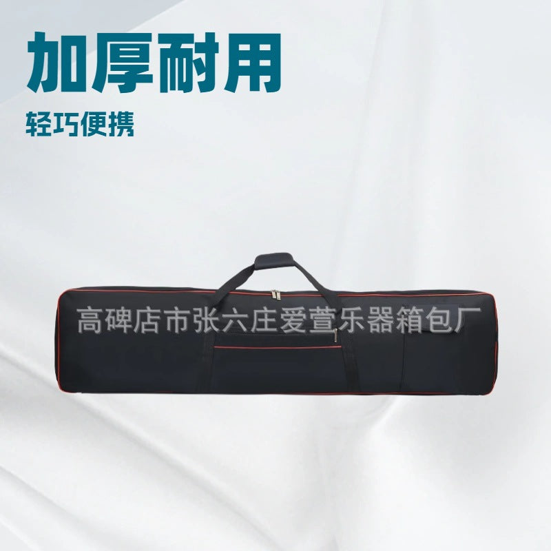 Thickened Electronic Keyboard Bag 61/88 Keys Digital Piano Case Waterproof Instrument Bag with Custom Logo