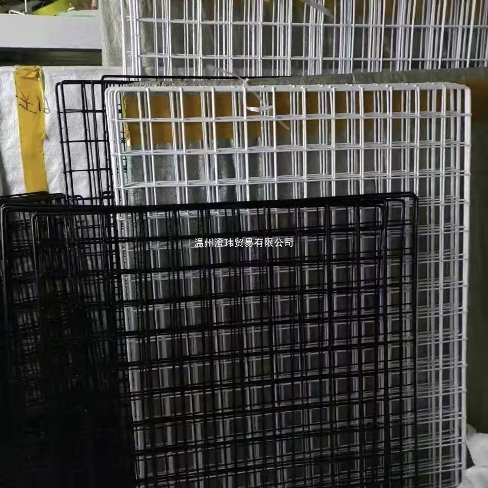 Wire Grid Panel for Display and Storage, Heavy-Duty Mesh Wall Organizer