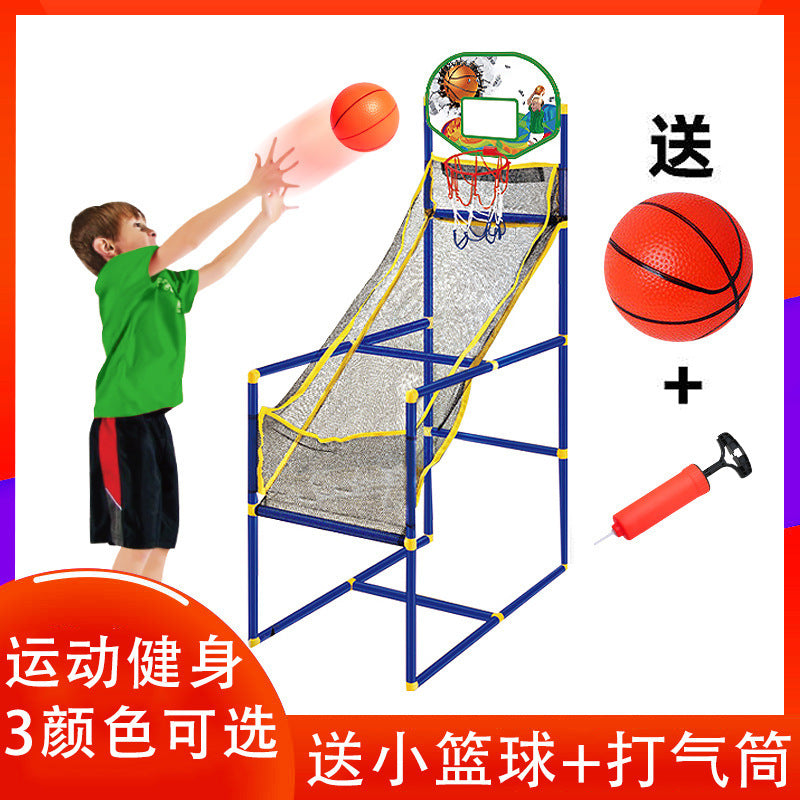 Portable Detachable Kids Basketball Hoop Set for Indoor Outdoor Play - Boys Sports Toy
