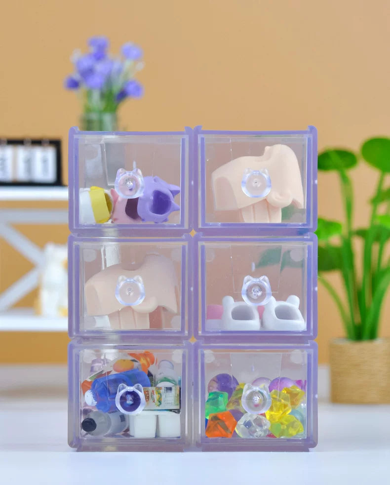 Doll Clothes Hangers, Storage Boxes, and Stands for OB11/OB22 Dolls