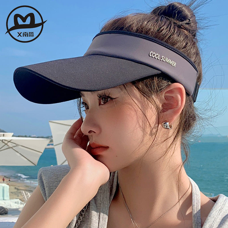 UV Protection Running Visor Sun Hat for Outdoor Sports