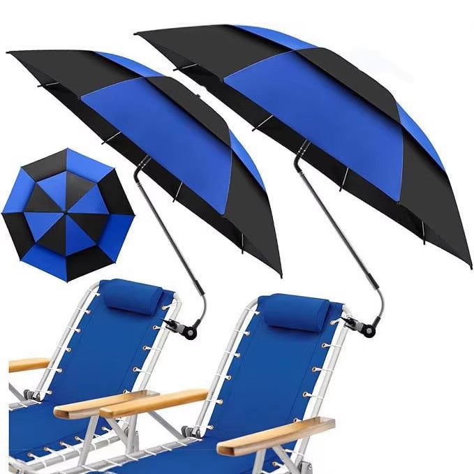 Outdoor Chair Clamp Umbrella for Beach and Leisure