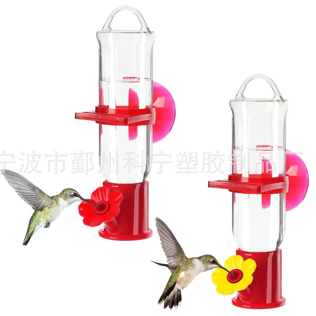 Hummingbird Feeder with Suction Cup Mount