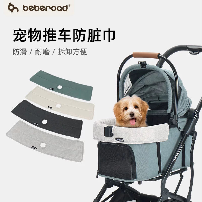 Beberoad Pet Stroller Anti-dirty Pad for Cats and Dogs, Washable Drool-proof Liner