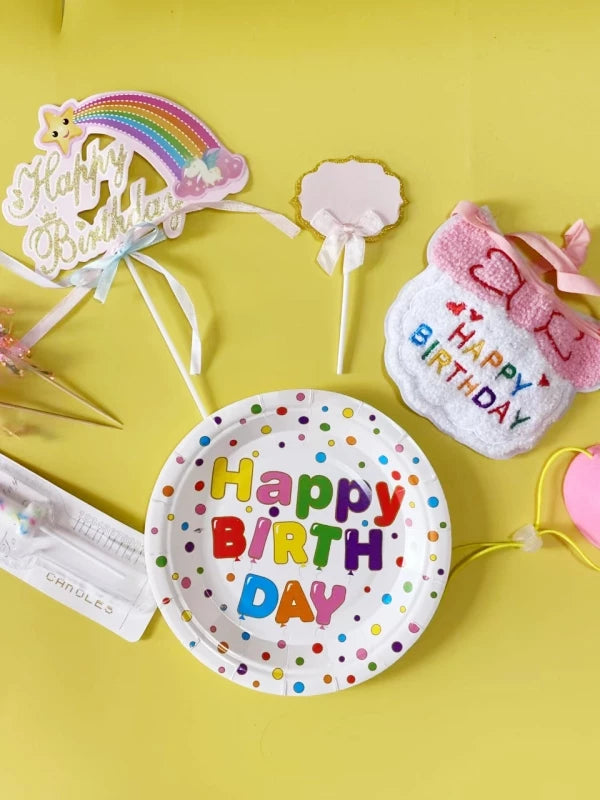 Pet Birthday Party Set with Scarf, Hat, and Cake Topper for Cats and Dogs