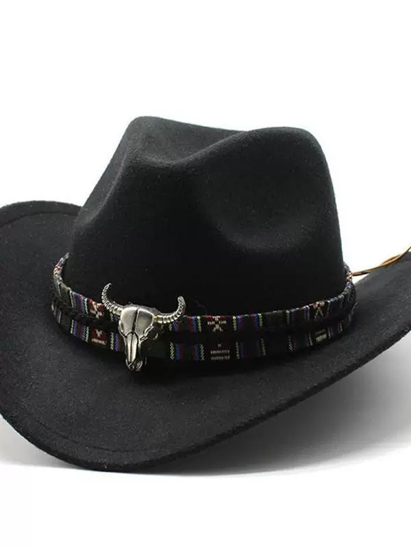 Unisex Western Cowboy Jazz Sun Hat