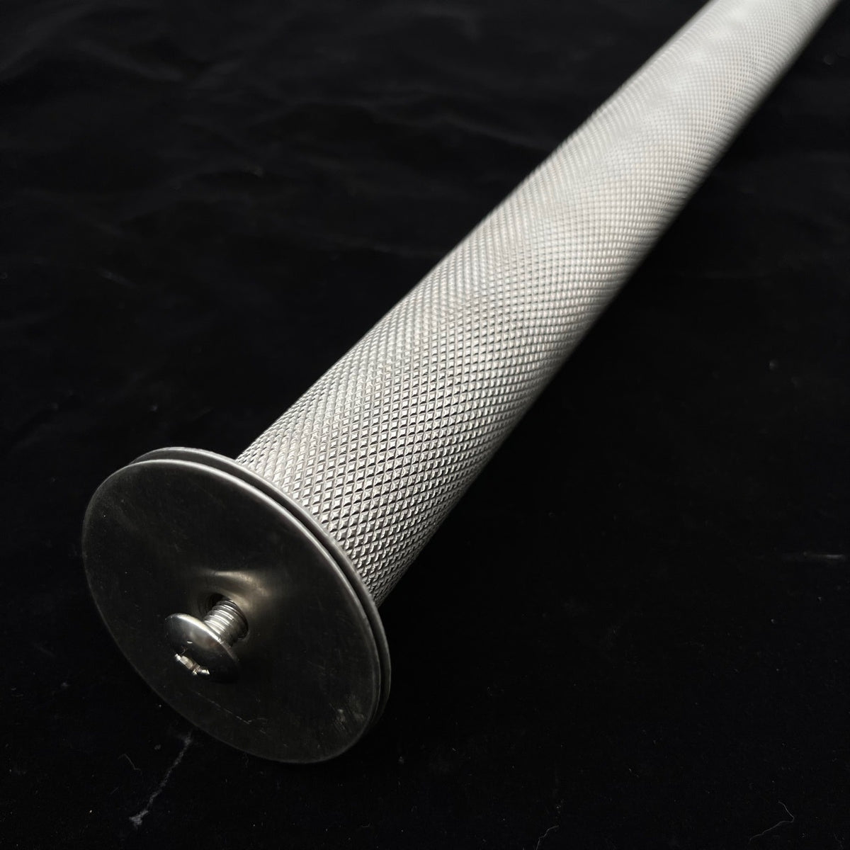 Stainless Steel Parrot Perch with Grinding Rod for Cage Birds