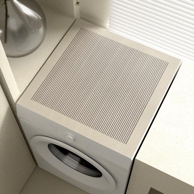 Diatomaceous Earth Wabi-Sabi Style Appliance Dust Mat for Washing Machine Microwave Refrigerator