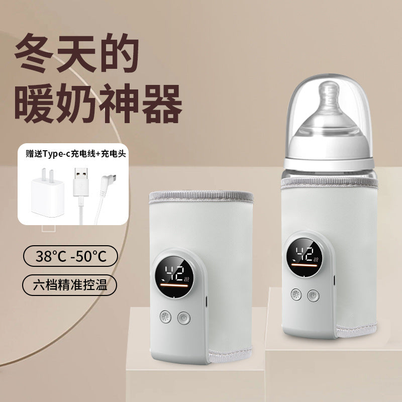 Portable USB Baby Bottle Warmer for Travel and On-the-Go Feeding