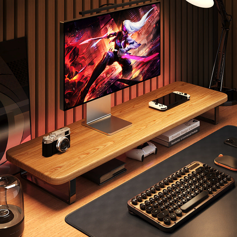 Monitor Stand Riser with Storage for Desktop and Laptop, Ergonomic Height Adjustable Desk Organizer
