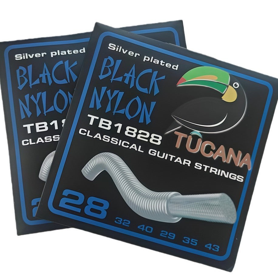 TUCANA Premium Silver-Plated Nylon Core Classical Guitar Strings