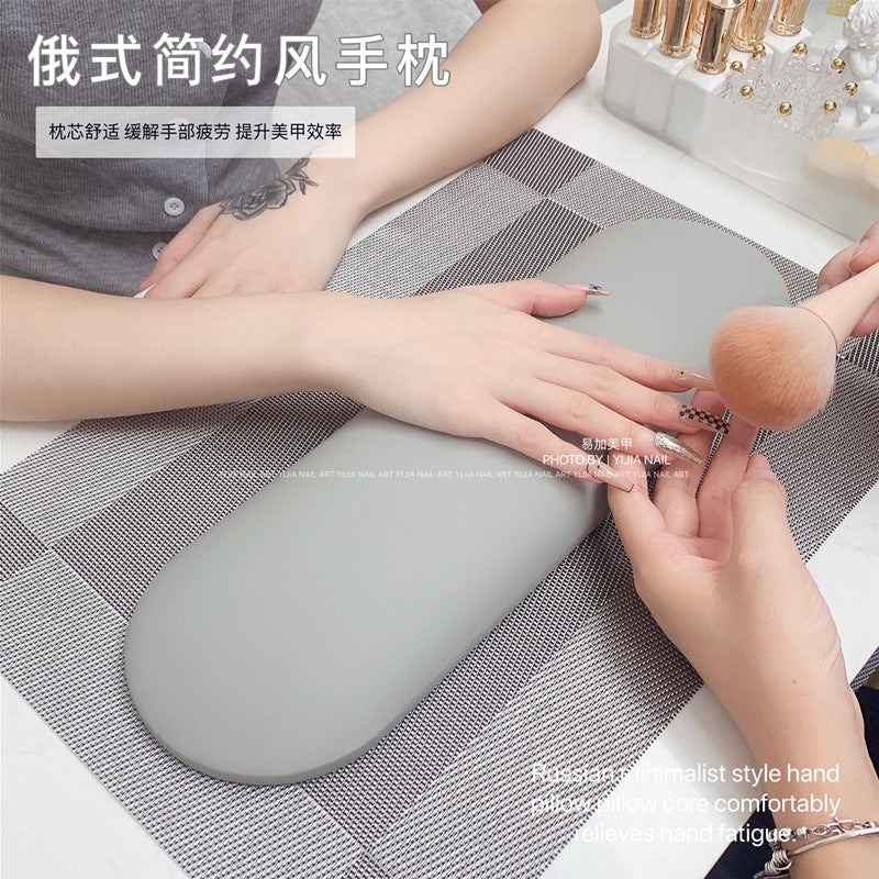 Manicure Hand Rest and Mat Set for Nail Art