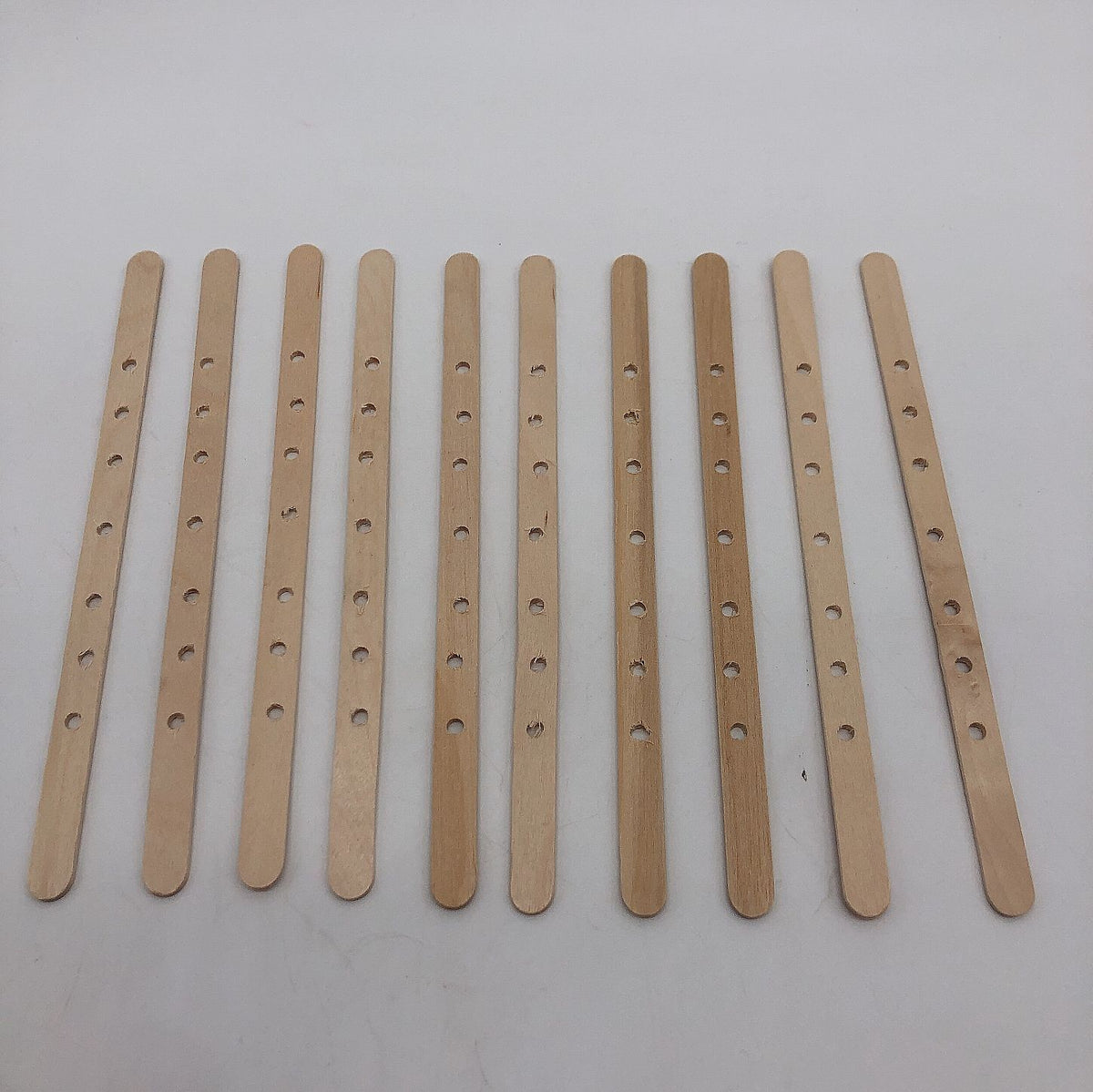 Wooden Candle Wick Centering Device for DIY Candle Making, Multi-Hole Wick Holder