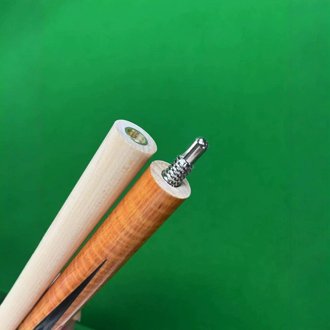 Jump Cue Stick for Pool Billiards, Maple Wood, Two-Piece Design for Nine-Ball and Eight-Ball