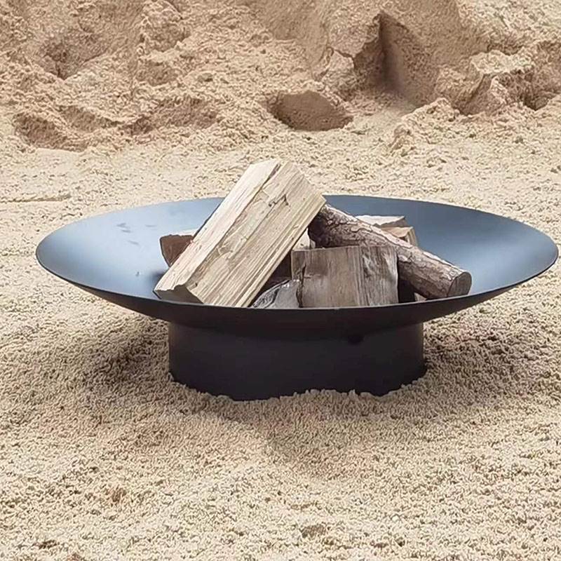 Large Outdoor Fire Pit for Home, Garden, Patio, and Hotel Decoration - Bonfire Stove for Heating and Ambiance