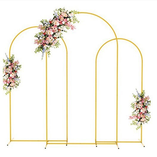 Metal Arch Wedding Backdrop Stand for Party Events and Decorations