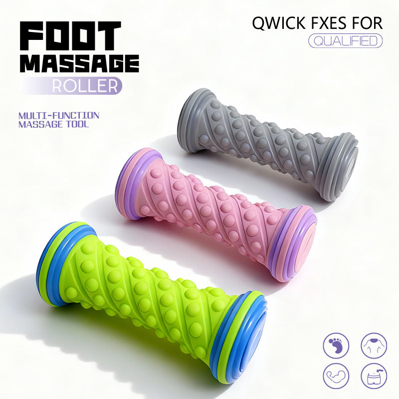 Yoga Foot Fascia Wheel Muscle Relaxation Roller for Arch Training and Massage
