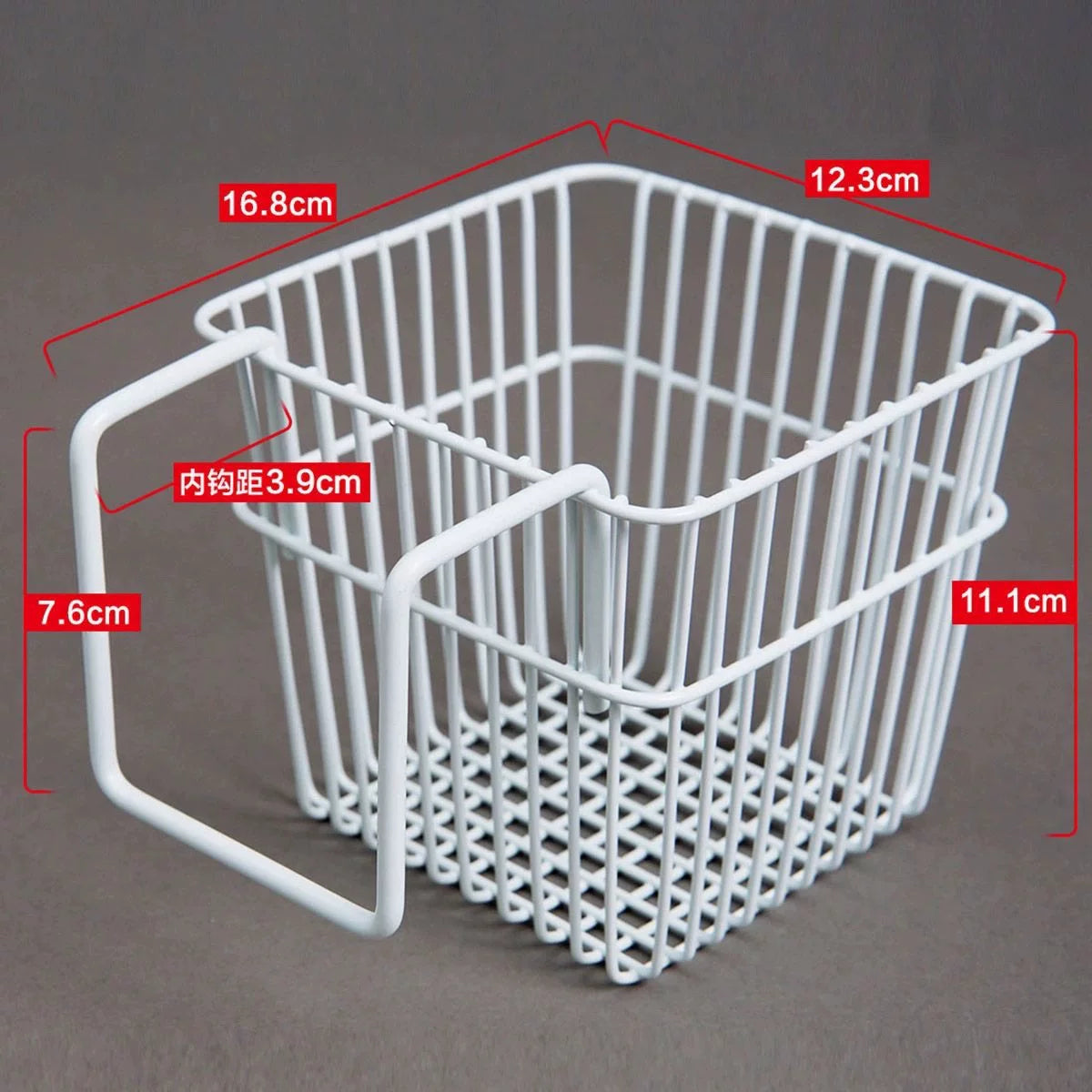 Under-Shelf Storage Basket for Desk, Refrigerator, Wardrobe - No-Drill Organizer
