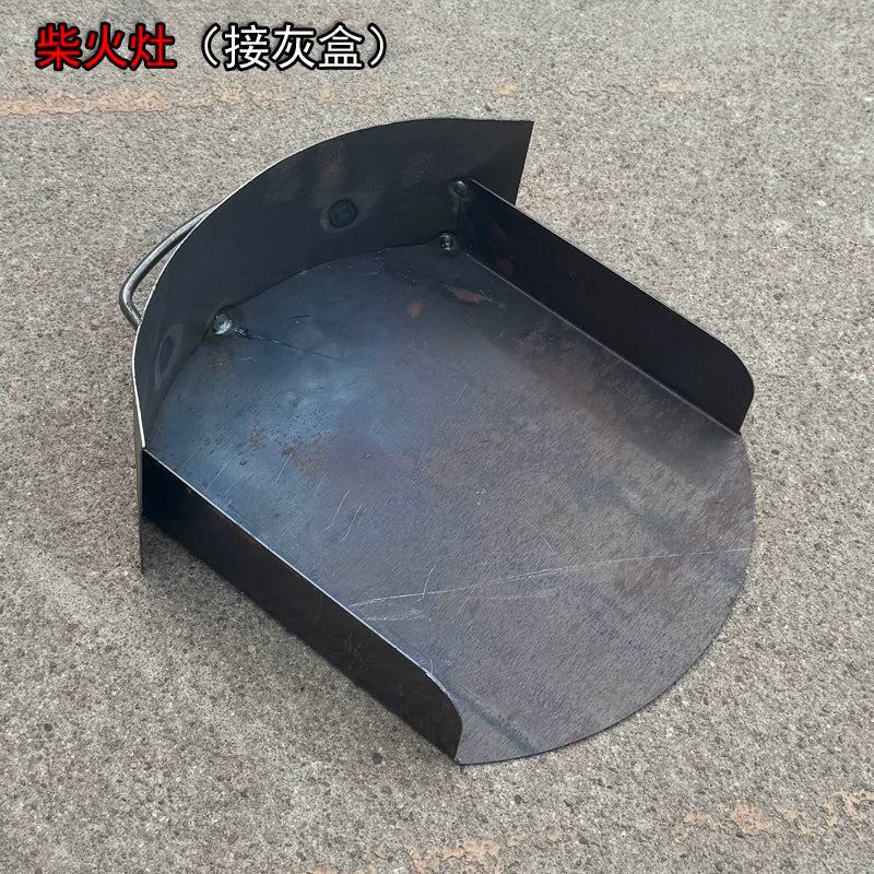 Outdoor Wood Burning Stove with Ash Catcher for Heating and BBQ