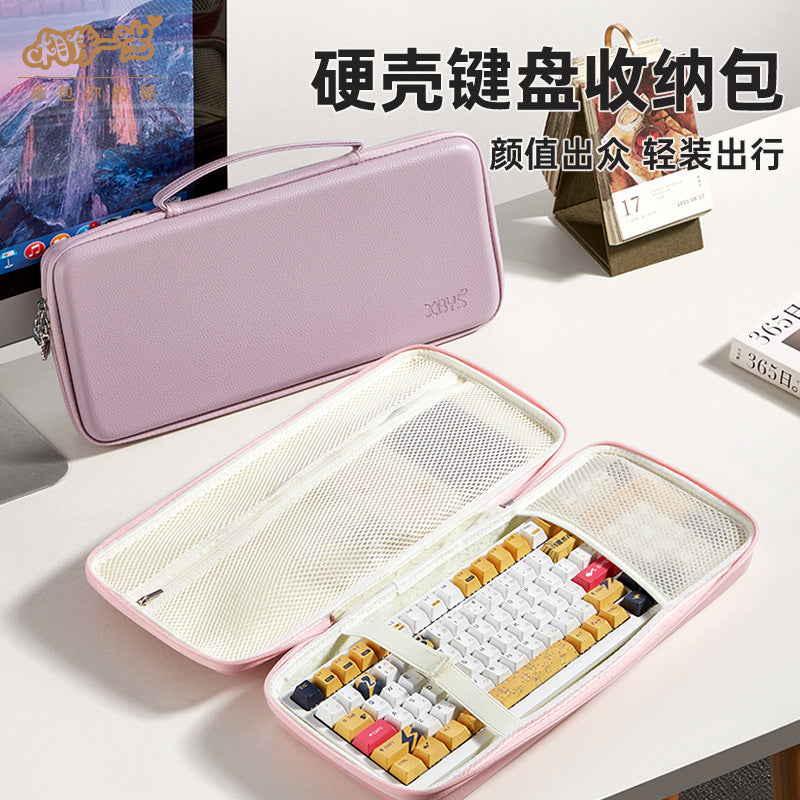 Mechanical Keyboard Hard Shell Carrying Case for AULA Night Demon Logitech 82/98-Key Keyboards
