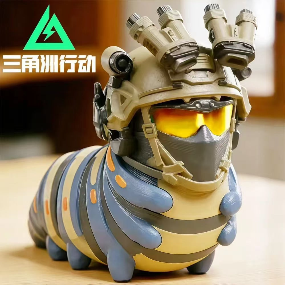 Delta Force Wasp & Hornet Flocked Figure Backpack Keychain Toy